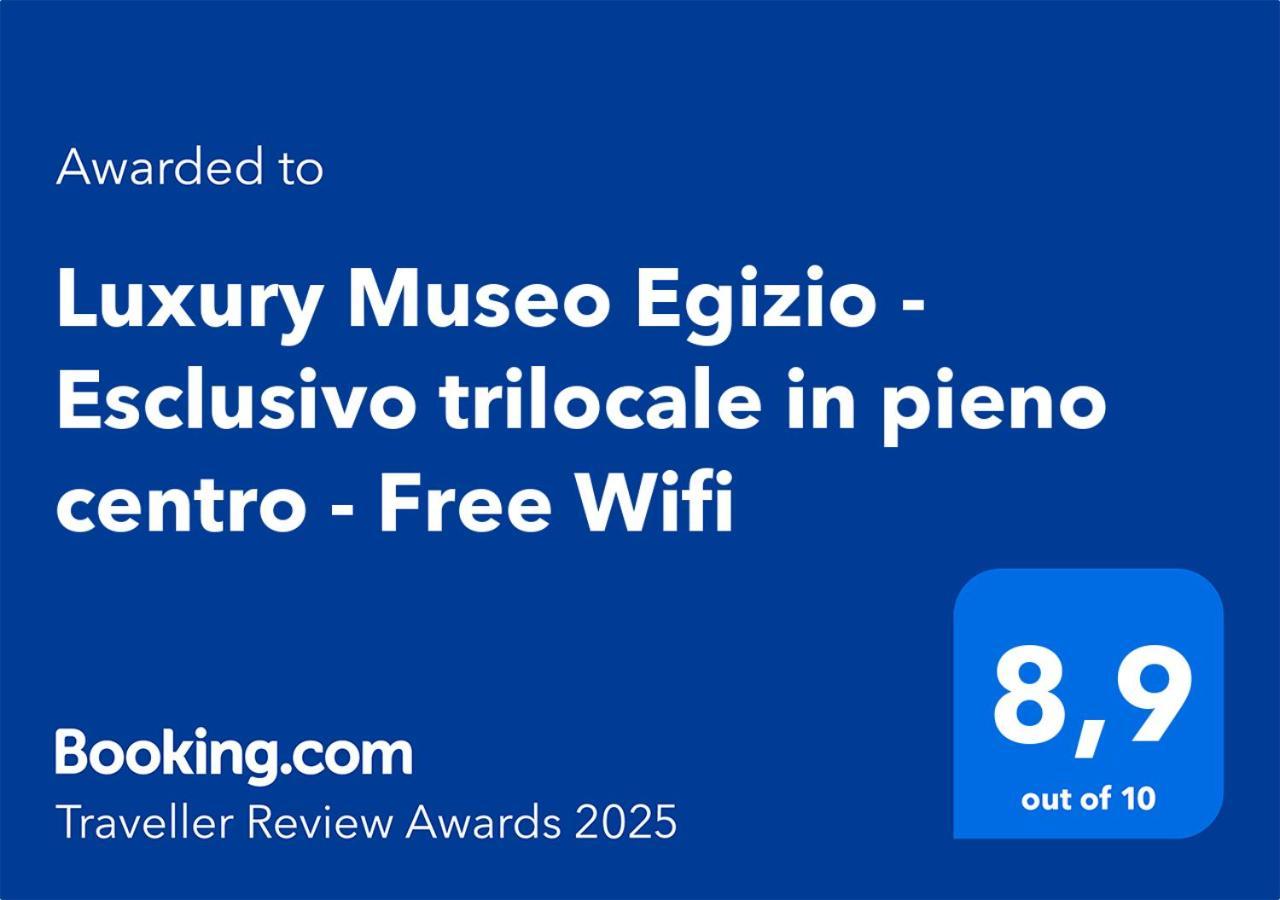 Luxury Museo Egizio - Esclusivo Trilocale In Pieno Centro - Free Wifi Apartment Turin Exterior photo